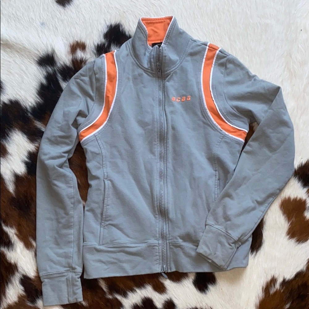 BCBG zip up cotton jacket